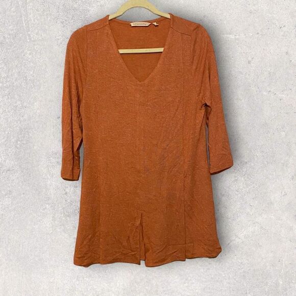 Soft Surroundings Ophelia Orange Tunic | M - Picture 2 of 5
